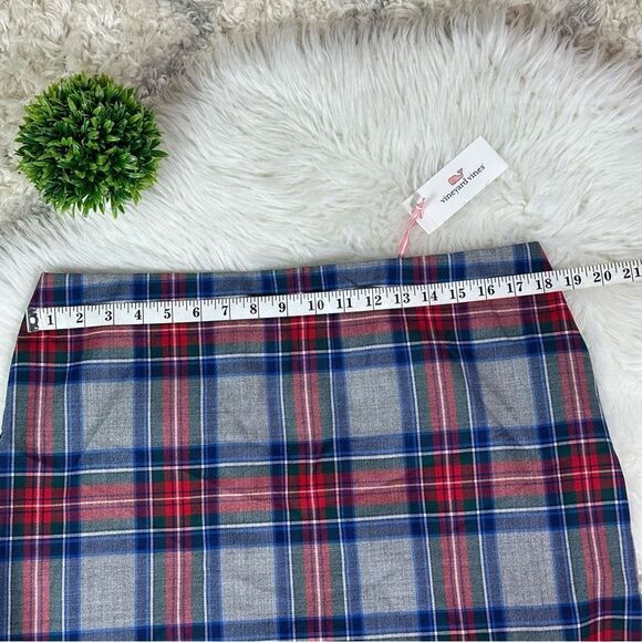 Vineyard Vines Red and Blue Plaid Mini Skirt - Picture 9 of 12